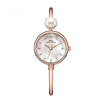 Women's Bracelet Watch Shell Surface Pearl