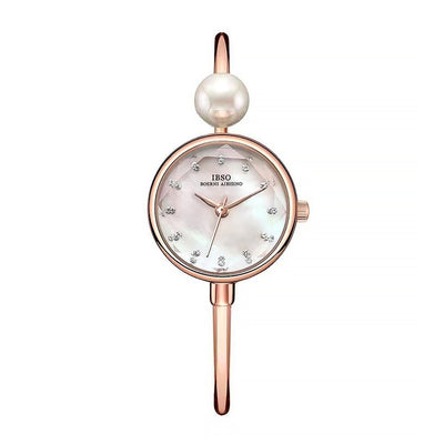 Women's Bracelet Watch Shell Surface Pearl