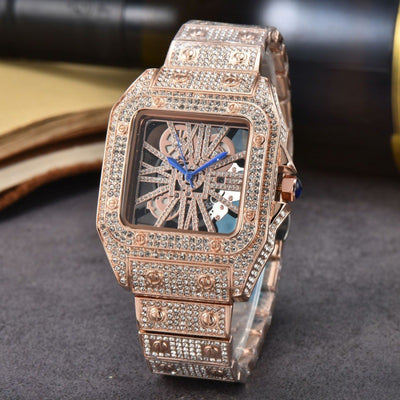 Women's Watch Diamond Fashion Steel Belt